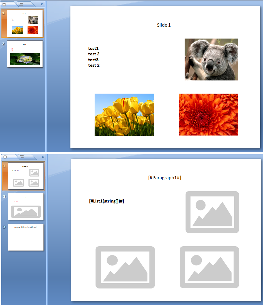 create powerpoint presentation using c# openxml